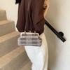 Modische Retro-Stil Damen PU-Leder Handtasche Klassisches Muschelschalen-Form Design