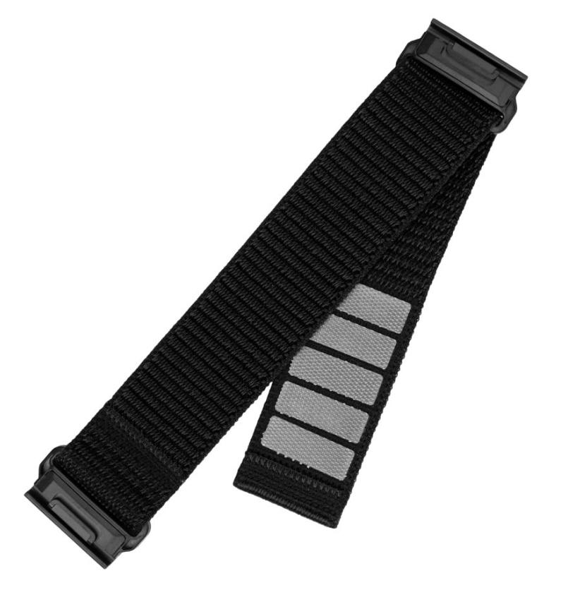 Fixed | Sport Band for Garmin QuickFit 26mm | 160-210 | Black | Nylon