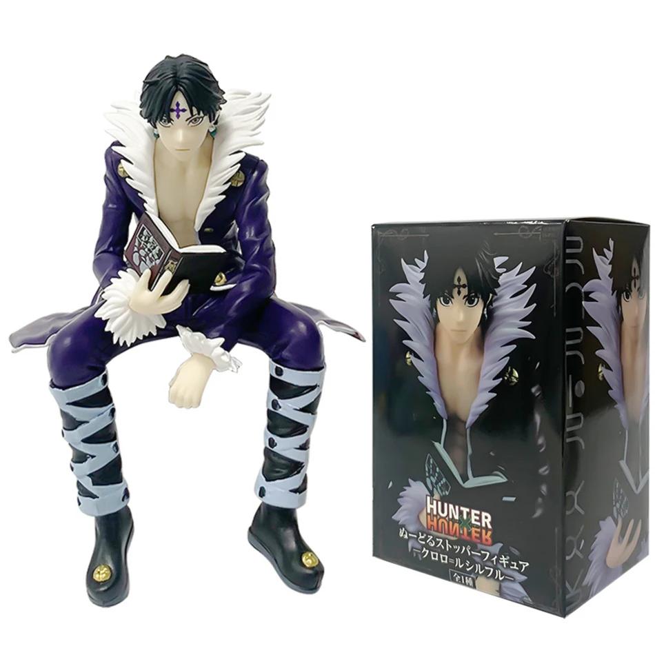 13cm Hunter×Hunter Anime Figure Phantom Troupe Hisoka Action Figure Noodle Stopper Room Decoration Noodle Stopper PVC Model Toys