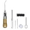 Leather Hand Sewing Awl Kit DIY Leather Heavy Fabrics Craft Edge Stitching Belt Strips Waxed Thread Hand Stitcher Tools Set