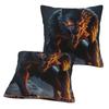 The Werewolf 2 Pcs Square Pillowcase Pillow Cover Cushion Decor Comfort Throw Pillow For Home Bedroom