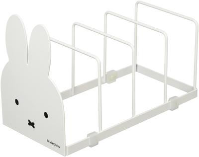 Okato Dish Dish Storage Plate Width 10 X Depth 9 X Height Stand, Rack, Stand, Holder, Miffy, White, 13.5cm