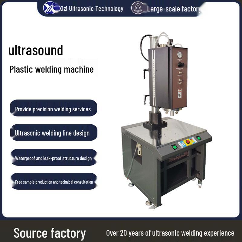 Floor-Standing Luxury Ultrasonic Welding & Cut-off Machine for Plastic & Zinc Alloy