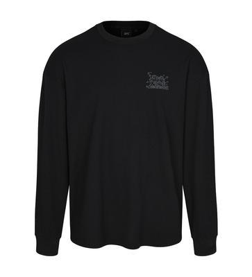 UFC SPORT Ufc Graffiti Oversized Long Sleeve T-Shirt Black U2Lsv3104Bk