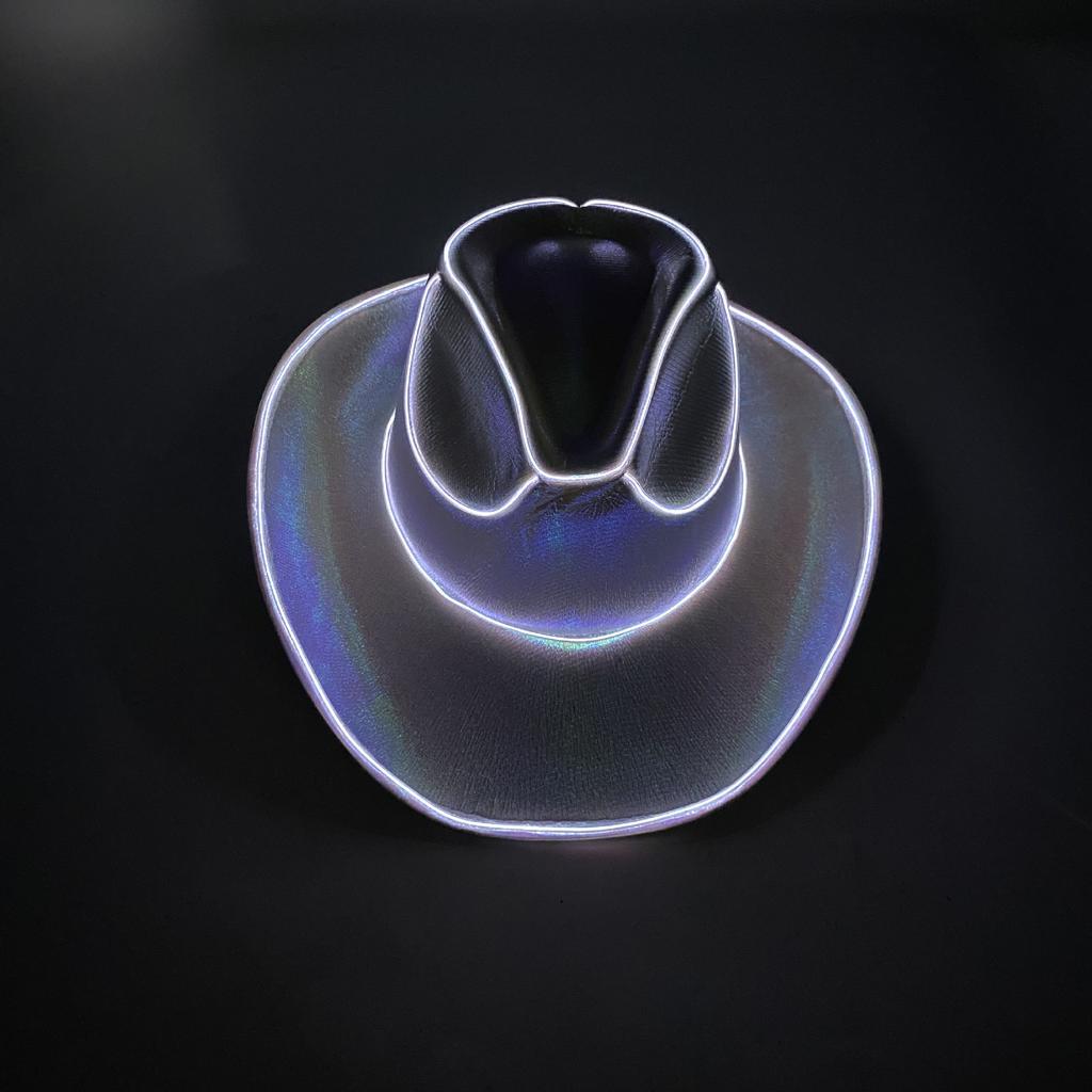 Luminous Neon LED Solid Color Bucket Hats Men Women Hip Hop Panama Fisherman Cap Summer Outdoor Casual Party Novelties