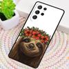Cute Sloth Animal soft Phone Case for Samsung Galaxy note 10 pro S26 Ultra S23 S24 FE S25 S21 S22 PLUS shockproof Cove