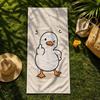 Animal Art D-Duck F-Funny Towel Towel beach towel, quick drying absorbent bath towel for Swim,Gym,Camping,Outdoor hot