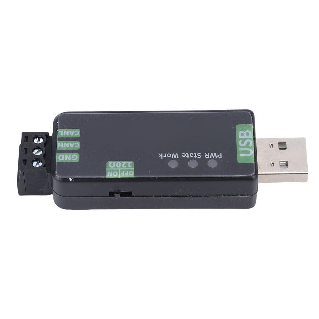 USB to CAN FD Adapter, Based on Canable2.0, Support CAN 2.0 A/B Protocol, Multiple Firmware, Hardware, 5 Mbps, 3D Printer Bus Analyzer