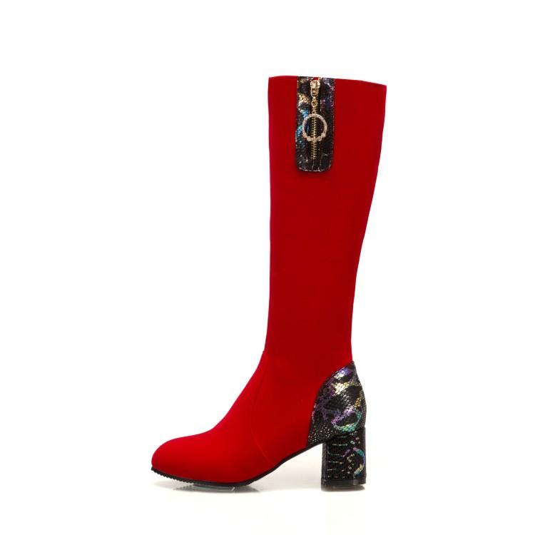 Moda Botas de Invierno Mujer Terciopelo Botas Altas comprar a buen precio —  entrega gratuita, reseñas reales con fotos — Joom