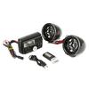 12V For Motorcycle Motorbike Audio Fm Radio Mp3 Atv Stereo Speakers Sound System