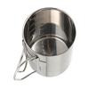 Mit Deckel Campingbecher 500ml Camping Kaffeebecher Langlebiger Campingbecher Wanderabenteuer