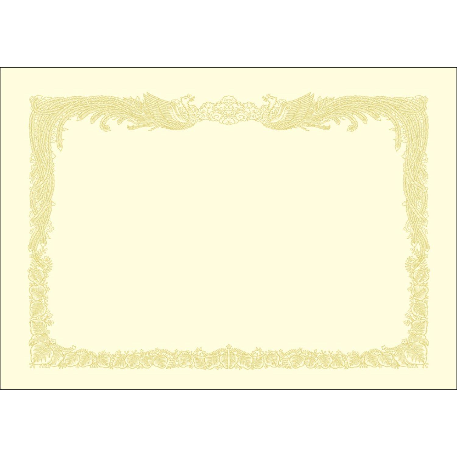 

Sasagawa Taka Stamp Certificate Paper, OA Compatible, Vertical Writing, Cream, A4, 100 Sheets, 10-1167