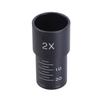 Optical Eyepiece Ocular Lens/Barlow Lens 23.2mm Mounting Port for Various Biological Microscope Wide Angles Ocular Lens