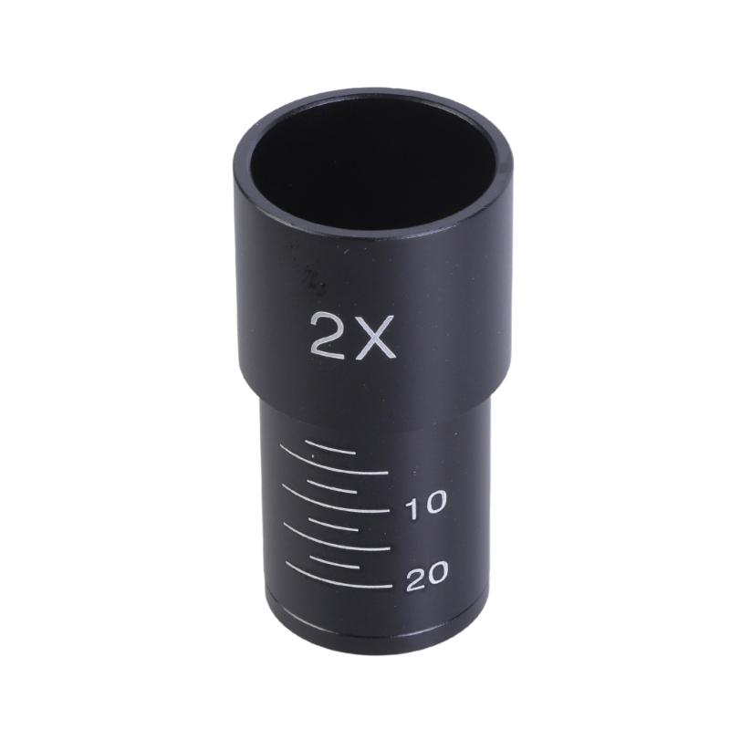 Optical Eyepiece Ocular Lens/Barlow Lens 23.2mm Mounting Port for Various Biological Microscope Wide Angles Ocular Lens