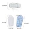 Coffin Shaped Resin Tray Molds for Making Jewelry Tray Display Stand