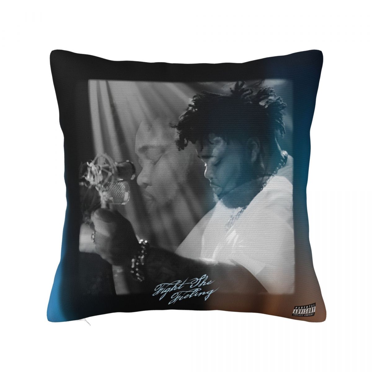 

Rapper Rod Wave Pillowcase Polyester Cushion Cover Gift Pop Singer Music Pillow Case Cover Home Zipper 45X45cm 30cm x 30cm