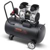 VEVOR Air Compressor, 15 Gallon Steel Tank, 2HP 5.3 CFM@90 PSI Oil Free Air Compressor & Max. 125PSI Pressure