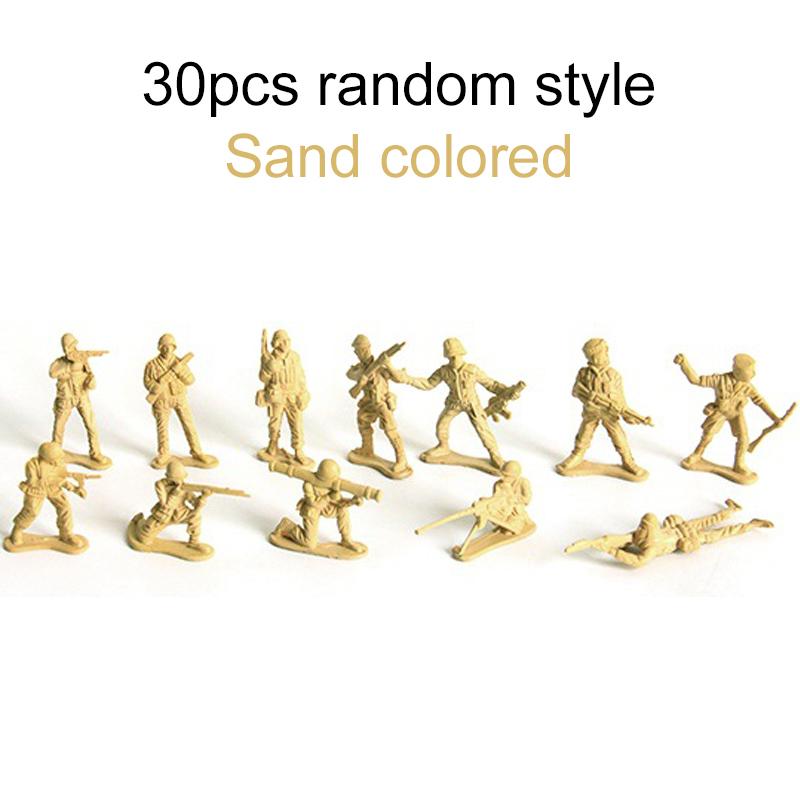 30pcs/set Mini Classic Soldiers Figures Models 12 Style DIY Decoration for Parties And Festivals Soldier Military Model TMZ