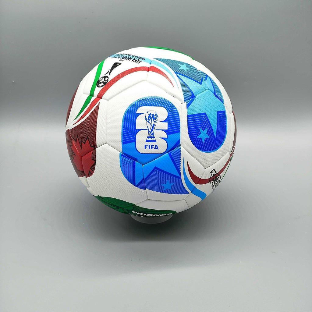 Ensemble de ballons de football pour la Coupe du Monde 2026 USA-Canada-Mexique, Taille 5, Cadeau pour Lui