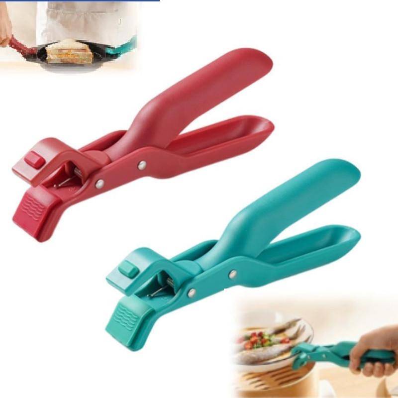 Anti Purpose Multi Scald Bowl Holder Clip For Kitchen Silicone Non Slip Clip