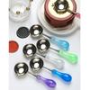 10 Pcs Wax Seal Spoon Wax Sealing Stamp Melting Spoon Craft Supplies for Sealing Wax Stamp Envelope Party Invitations