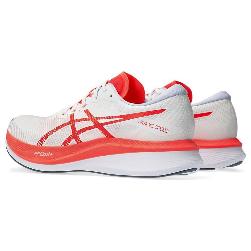 Asics Magic Speed 3 White Sunrise Red Men Sneakers 1011B848-100