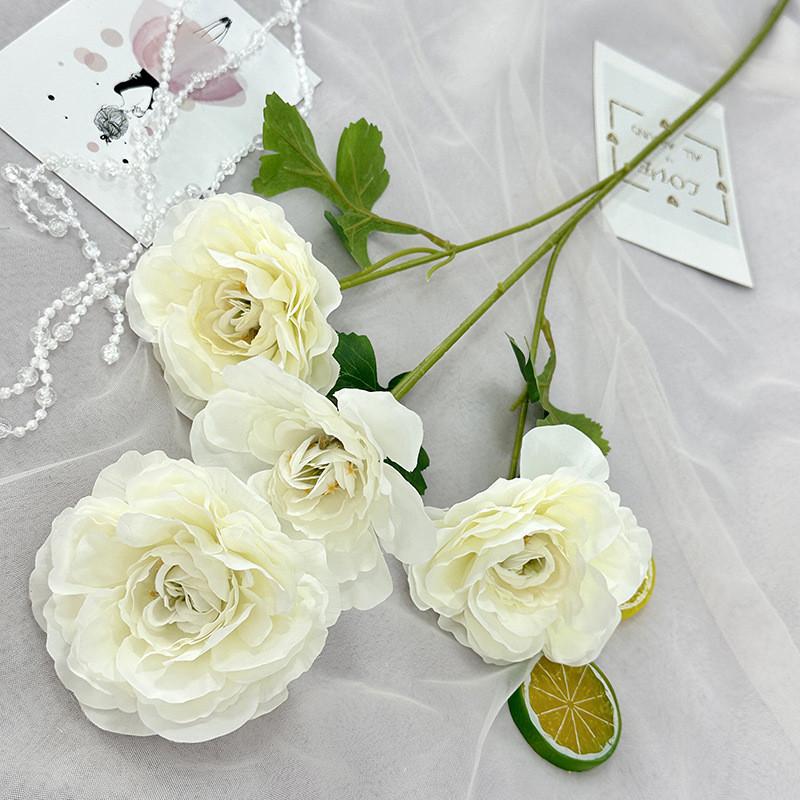 Flower Peony Artificial Wedding Hotel Restaurant Decoration Desktop Ornament