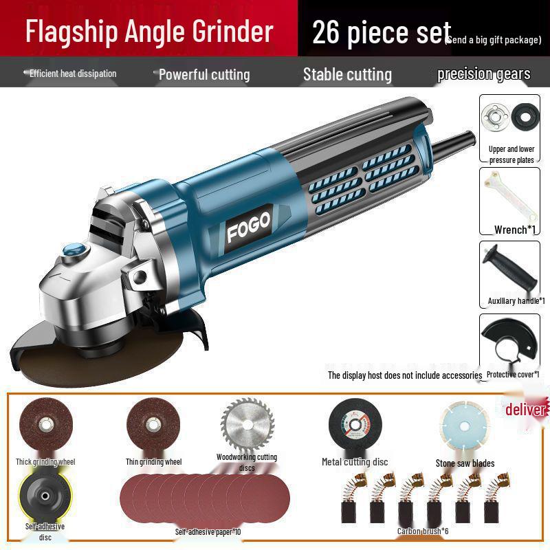 Gefu Angle Grinder: Multifunctional Hand Grinder & Polisher Machine for Home Use