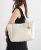 Altro Rose Elfenbein Tragetasche für Damen, 2-Wege gesteppte Umhängetasche, 970376-11, Großes Fassungsvermögen, A4-Format, Handtasche, Umhängetasche, Beliebte Marke, Schlicht