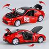 JDM 1:32 GR86 Rally Car Alloy Metal Diecast Model Car Sound & Light Classic Sentimental Collection Gift For Boyfriend Boy