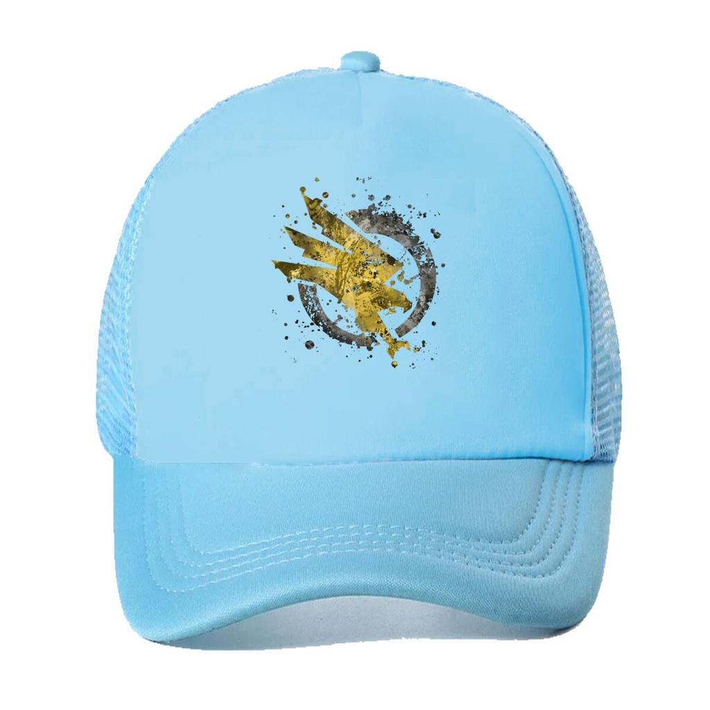 Splatter Eagle Emblem Graphic Mesh Baseball Cap Casual Hat Outdoor For Womens Unisex FeUnisex