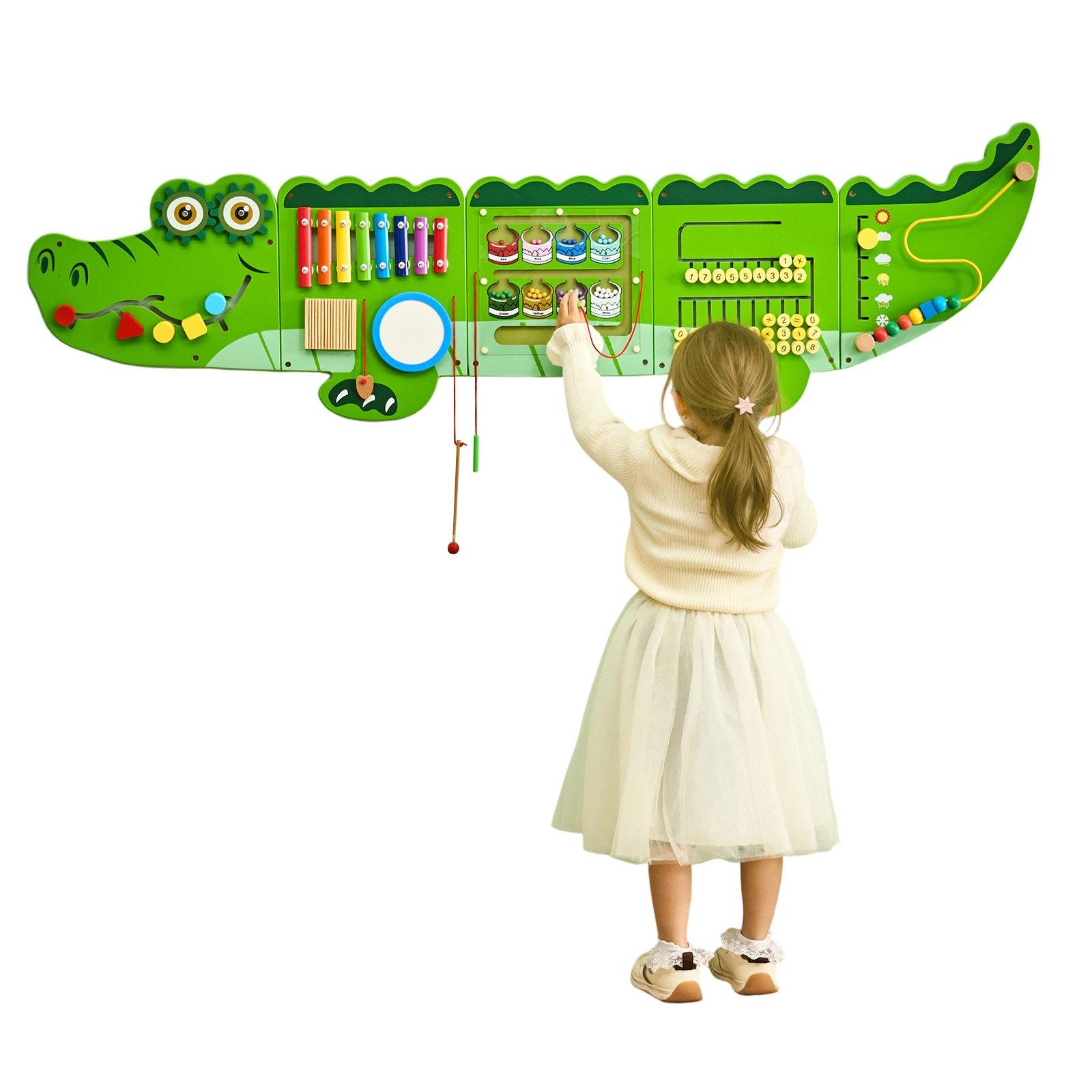 VEVOR Crocodile Activity Wall Busy Board