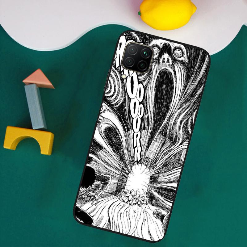 Horror Manga Style For Huawei Nova 8i 3i 7i 11i 12i 9 10 SE Y73 Y90 Y70 Y72 Y61 Y91 P30 P40 Lite P60 Pro Case