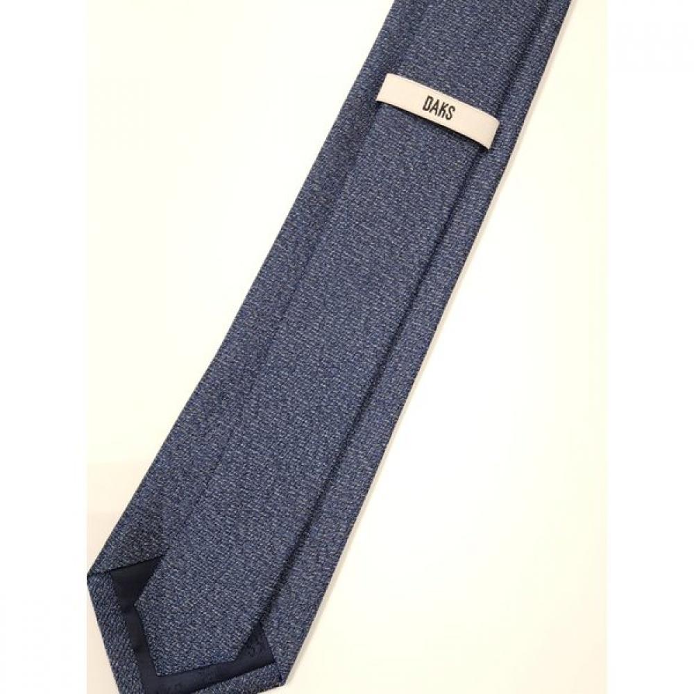 Daks 2026 Ss Silk Blend Solid Blue Slim Tie Dmg1acf1275b1