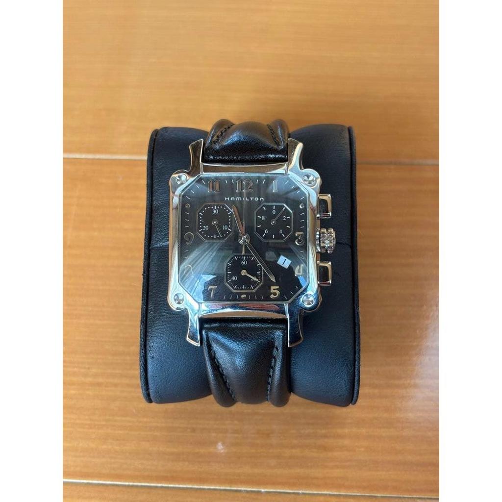 Used "Price Reduced!" Hamilton Square Chronograph Watch