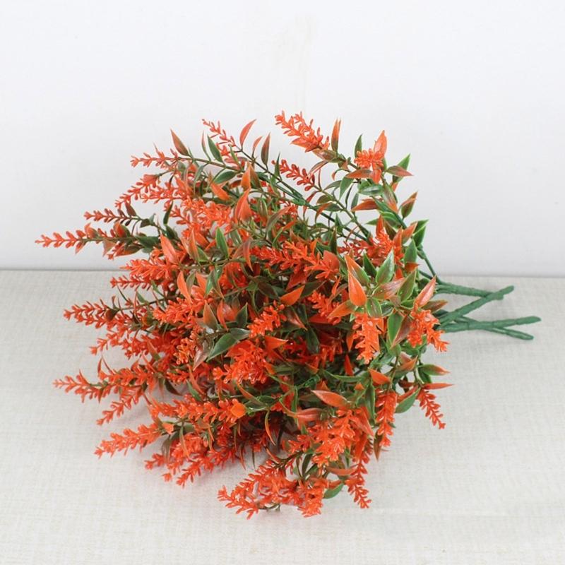 Portable Imitation Lavender Spikes Accessory for Interior Decoration and Atmosphere Enhancement at Weddings and Parties