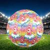 Care Bears Print Size 5 Soccer Ball, PU Wear Resistant Football for Match Training and Daily Practice, Birthday Gift for Soccer Fans
