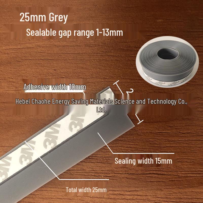 Samolepicí zvukotěsná a větruodolná těsnicí páska na dveře a okna