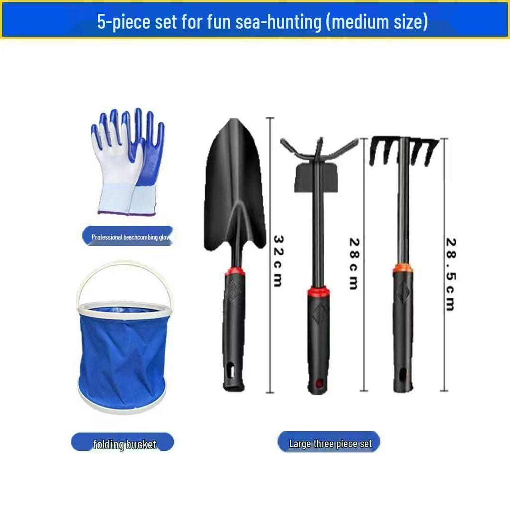 Seaside Clam and Crab Digging Tool Set for Kids