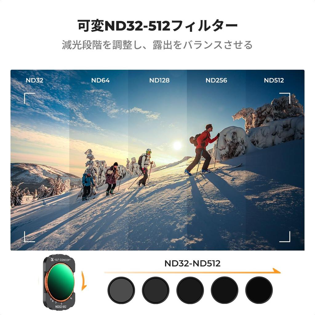 Concept for DJI OSMO Pocket Magnetic Easy to AGC Optical Nano Waterproof and K&F ND2-32+ND32-512+Wide-Angle Lens+CPL 3, Detachable, Attach, Glass,