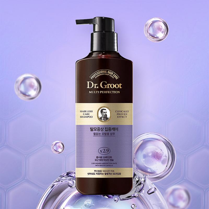 Dr.Groot Multi-Perfection Šampon proti vypadávání vlasů pro slabé vlasy 400 ml