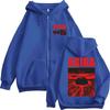 Movie Anime Akira Science Fiction Saro Kaneda Zipper Hoodie Men Women Harajuku Fashion Tracksuit Fleece Warm Oversized Jacket