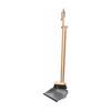 Dalton Cleaning Goods Dustpan and Bloom Silver Height 930 X Width 290 X Depth 232mm DUSTPAN & BROOM SILVER H20-0183SV