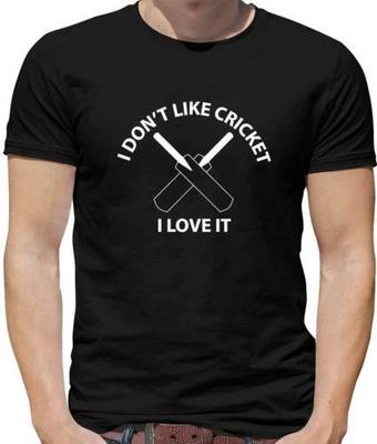Je Ne Comme Cricket I Love Cricket T-Shirt - Funny - Ashes - England - S20
