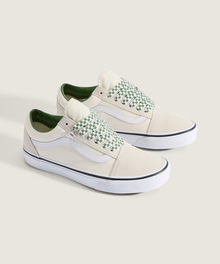 Vans Old School Star - Marshmallow:Green / Vn000D6Wbom1