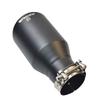 RE  Matte Black Stainless Steel Car Accessories Muffler Tip Exhaust System Pipe Universal Nozzle  f10  Golf