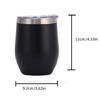 4pcs Yerba Mate Cup Set Stainless Steel Double Wall Mate Cup And Bombilla Set 350ml Heat Insulation Anti Scalding Coffee Mug
