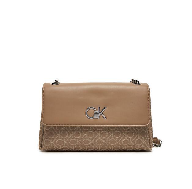 

Сумка Calvin Klein Calvin Klein Re-Lock Conv Shoulder Bag_Jqc K60K612641 бежевый