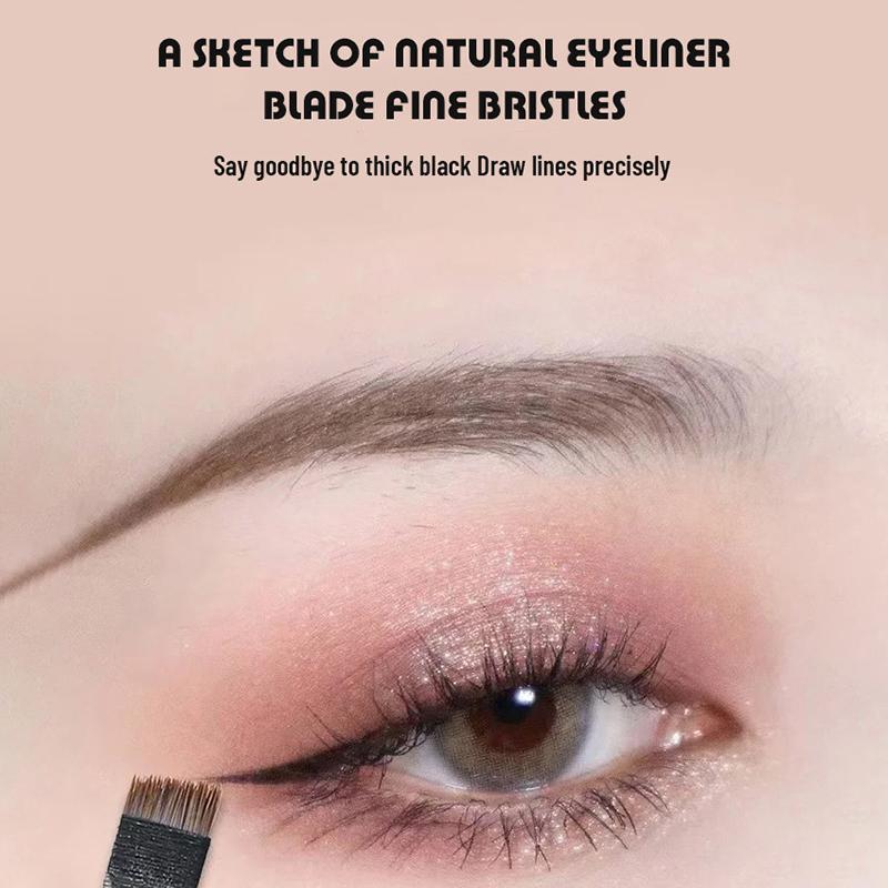 Natural Eye Makeup Brushes Set Eyeshadow Brush Eyebrow Contour Eyeliner Brush Women Eyes Cosmetic Blending Detail Make Up Tools