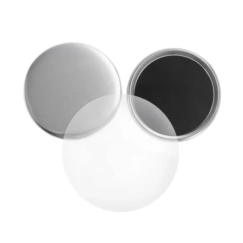 100Set 25/32/37/44/58/50mm Magnet Refrigerator Button DIY Making Materials for Button Maker Making Fridge Magnets Badges Set